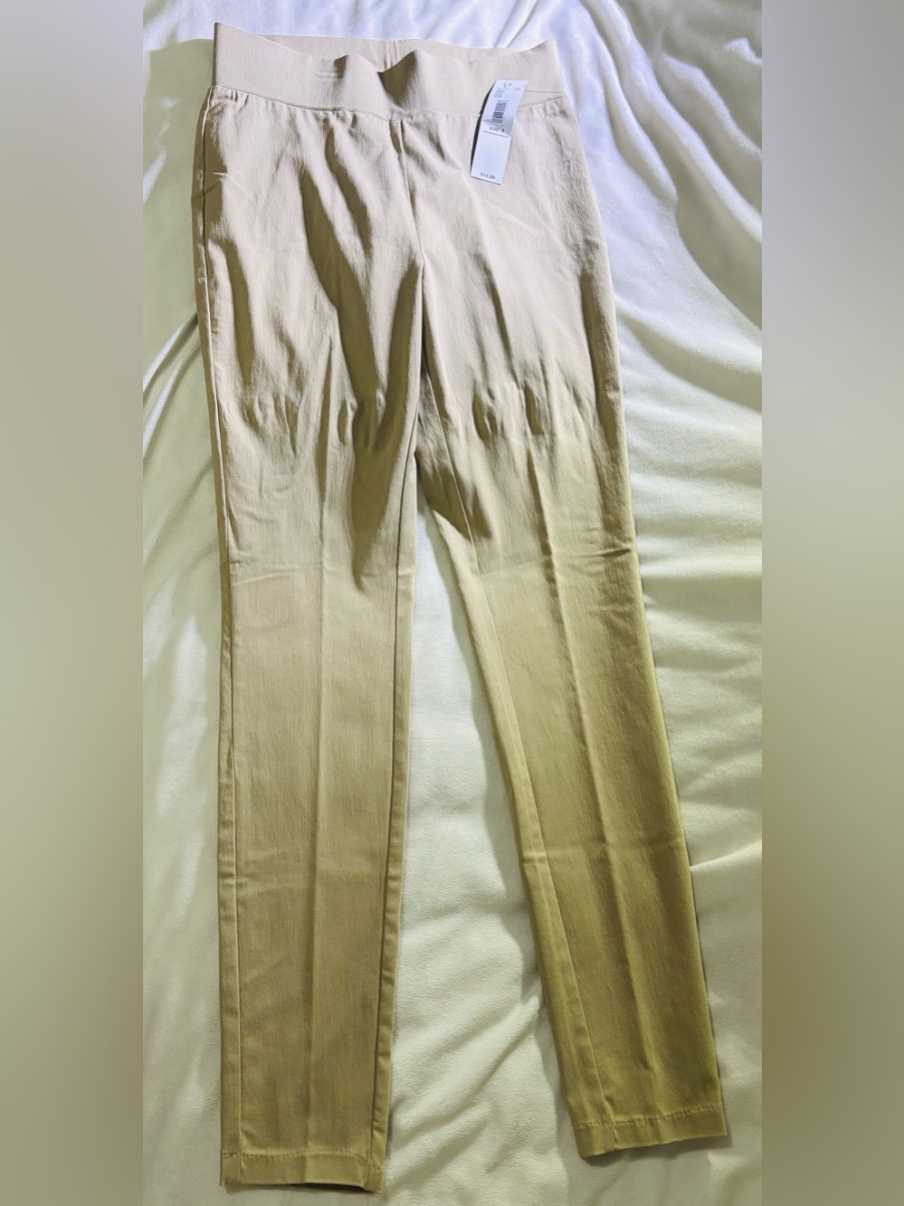 Passport Women's Slim Chinos in Beige-Tan